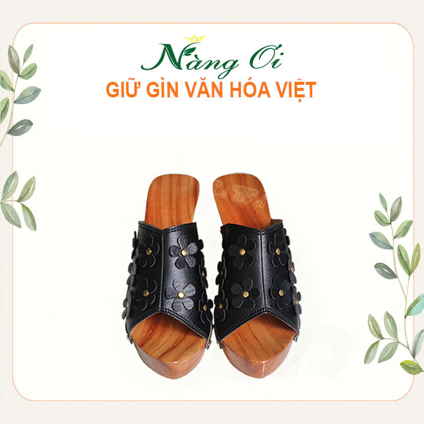 guốc gỗ mang nét làng quê mộc mạc, làm Quà tặng hoặc ưu niệm cũng đều ý nghĩa